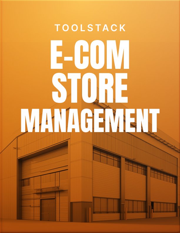 E Commerce Store Management Toolstack